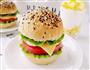 火腿芝士黑麦汉堡的做法图解7