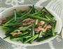 韭菜苔炒肉丝的做法图解7