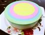彩虹慕斯蛋糕的做法图解11