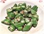 鳝丝茭白香菇面筋秋葵面的做法图解3