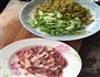 豆角鸡胗的做法图解1