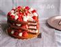 巧克力草莓蛋糕的做法图解10