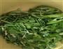 青椒蒜苔炒腊肉的做法图解3