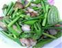 花肉炒蒜苔的做法图解3