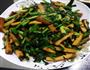 韭菜炒豆干的做法图解3