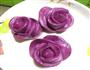 紫薯玫瑰卷的做法图解6