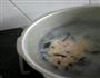 木耳肉末猪红粥的做法图解6
