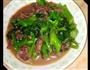 芥兰炒牛肉的做法图解9