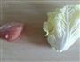 菜心瘦肉宝宝粥的做法图解2