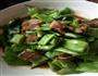 豆角炒肉的做法图解3