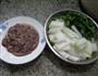 青菜猪肝煮冬瓜的做法图解1