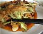 花肉炒菜花的做法图解8