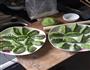 青菜汁蒸饺的做法图解4