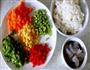虾仁焗饭的做法图解1