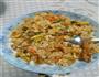 时蔬鸡蛋酱油炒饭的做法图解4