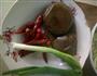 毛豆炒酱菜的做法图解3