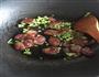 豆角腊肠炒饭的做法图解1