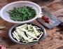茄子烧豆角的做法图解1