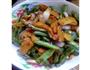 豆角炒玉米饼的做法图解5