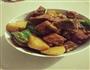 青椒土豆炖排骨的做法图解1