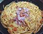 辣味茄汁培根意面的做法图解6