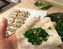 荠菜虾仁香菇馄饨的做法图解6