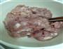 酸豆角肉末的做法图解1