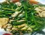 韭菜苔炒鸡蛋的做法图解5