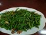 蒜泥炒豇豆的做法图解1