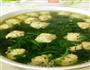 菊叶肉丸汤的做法图解6