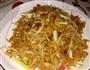 鸡丝银芽炒饼的做法图解6