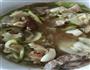 浦瓜炒肉片的做法图解1