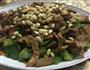 肉丝松子炒韭菜花的做法图解10