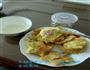 卡通面虾肉米饭煎饼的做法图解7