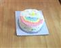 八寸彩虹蛋糕海绵蛋糕淡奶油裱花的做法图解9
