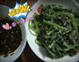 面蒸茼蒿的做法图解3