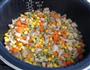 五彩焖饭的做法图解12
