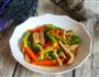 西兰花豆角炒肉的做法图解14