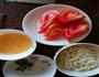 西红柿鸡蛋乌冬面的做法图解1