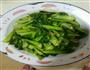 炒小白菜的做法图解3