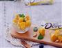 玩转德芙柠檬曲奇白巧克力-芒果酸奶白巧冰砖的做法图解11