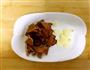 青豆炒腊肉的做法图解3