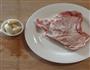 蒜香猪颈肉的做法图解1