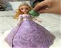 翻糖长发公主蛋糕和丑丑的变色龙的做法图解16