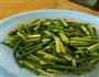 蒜苔肉丝的做法图解2