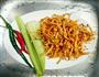 香辣西芹蒸虫草花的做法图解1