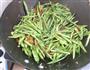 四季豆炒肉的做法图解4