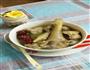 简易版电饭锅冬天里一碗热腾腾的养生心灵鸡汤的做法图解3