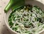 鸡肉小白菜木耳汤面条的做法图解4