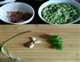 肉末蒸毛豆米的做法图解1